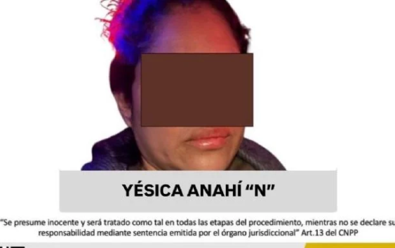 Prisión preventiva para Yésica Anahí “N”, acusada del secuestro de seis colombianas en Veracruz