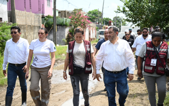 Gobierno de Coatzacoalcos brinda apoyo integral a familias afectadas por lluvias