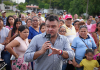 Ponciano Vázquez construye más y mejores espacios en Cosoleacaque