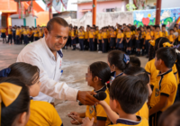 Gobierno de Cosoleacaque pone en marcha el programa “Vialidad Segura en tu escuela”.