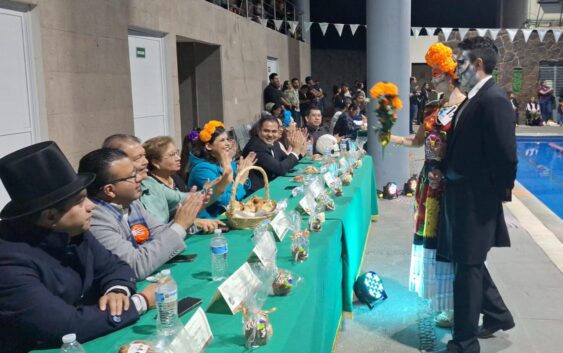 Realiza IMSS Veracruz Sur concurso de Catrinas