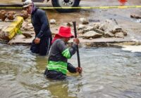 Continúan reparacion de fugas y lineas de drenaje en Coatzacoalcos: CMAS