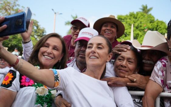 CLAUDIA SHEINBAUM, A MORIR CON VERACRUZ Y NAHLE