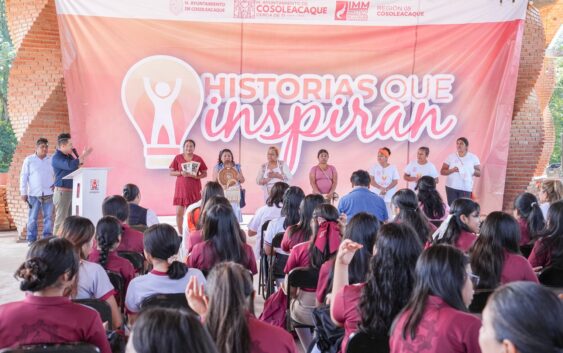 Con testimonios de mujeres que inspiran, Cosoleacaque conmemora el Día Naranja.