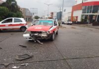 Carambola deja tres damas con golpes leves en Coatzacoalcos