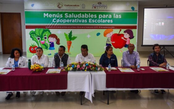 Presentan revista digital ‘Propuesta de Menús Saludables para Cooperativas Escolares’