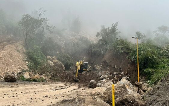 Derrumbe en Cumbres de Maltrata afecta a industriales del sur de Veracruz