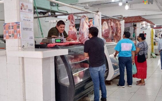 Por temporada decembrina se preve aumento en el precio de la carne en Coatzacoalcos