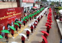 Desfilan más de 9 mil en Coatzacoalcos en la conmemoración de la Revolución Mexicana