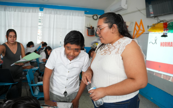 Ayuntamiento de Cosoleacaque promueve ambiente libre de violencia en las escuelas