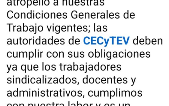 TOMARÁN LOS CECYTEV DE #VERACRUZ