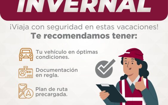 Por un viaje seguro, Protección Civil emite recomendaciones para circular en carretera