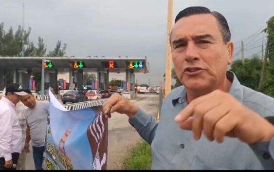 Promesa cumplida de Rocío Nahle, ya se acabó el cobro en la caseta del puente Coatzacoalcos I