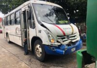 Choque entre dos urbanos deja seis lesionados en Coatzacoalcos
