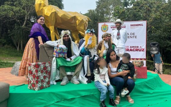 Alegría y magia en Naturalia con la visita de los Reyes Magos