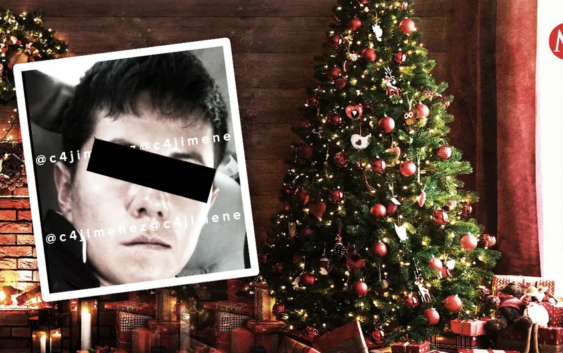 Joven mata a sus padres y hermana en Tláhuac; hallan cuerpos junto al árbol de navidad