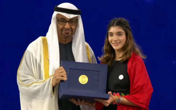 Ganan alumnas del Cetmar Veracruz premio a la sostenibilidad en Emiratos Árabes