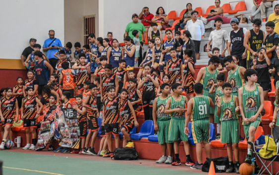 Inauguración de la Copa Municipal de Basquetbol Infantil y Juvenil en Coatzacoalcos