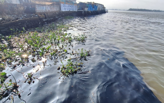 Se presenta nuevo derrame crudo en el río Coatzacoalcos