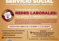 Secretaría de Trabajo crea Redes Laborales para universitarios