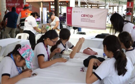 Más de 600 niñas y niños participaron en actividades educativas durante Cumbre Tajín