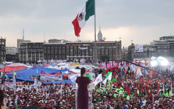 EL OTRO GRAN INTERÉS POR EL ACTO EN EL ZÓCALO