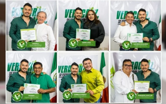 Estos son los 12 promotores de la 4T que ganaron la encuesta por el Verde en Veracruz