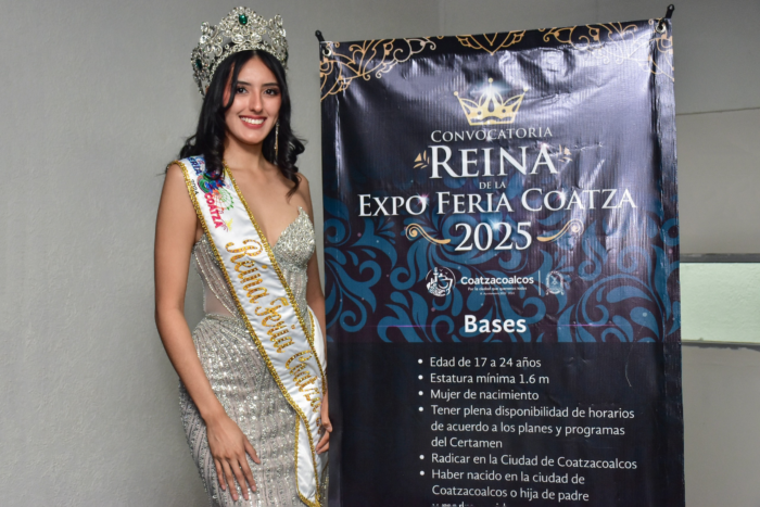 Invitan a mujeres de Coatzacoalcos a participar en el certamen ‘Reina de la Expo Feria 2025’