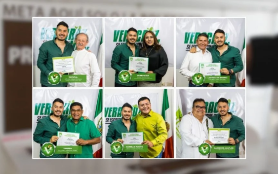 Estos son los 12 promotores de la 4T que ganaron la encuesta por el Verde en Veracruz