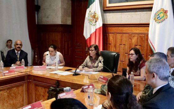 Gobernadora instala Consejo Estatal de PC y toma protesta a integrantes