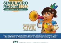 Participará IMSS Veracruz Sur en el 1er Simulacro Nacional 2025