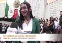 Pide diputada Maddie Uscanga respaldar campaña contra adicciones impulsada por Sheinbaum