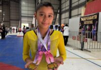 Galia Morales Aguirre, gimnasta porteña obtuvo segundo lugar en barras asimétricas