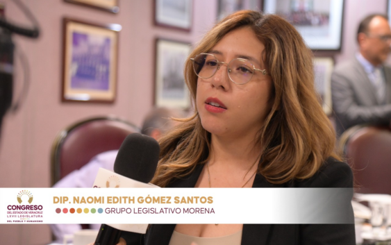 Plantea diputada Naomi Gómez reforma al Código Electoral ante violencia política