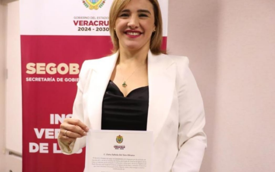 Gobernadora Rocío Nahle designa a Zaira Fabiola del Toro nueva titular del IVM