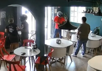 Captan violento asalto a cafetería en Veracruz