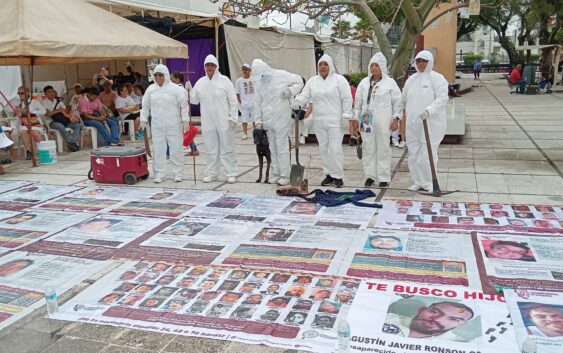 Madres buscadoras en Coatzacoalcos, nada que celebrar