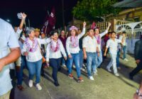 Maria de la Cruz Alemán Jiménez esta respaldada por el pueblo de Oluta