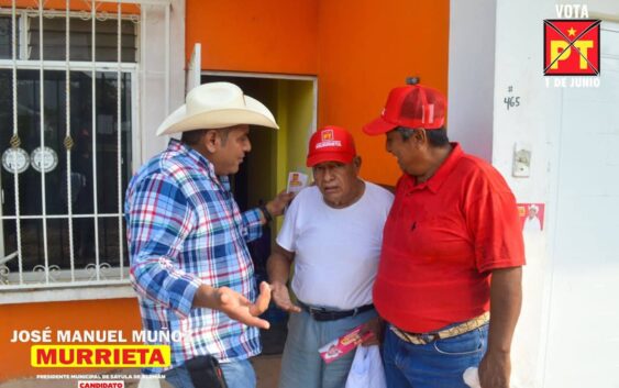José Manuel Muñoz Murrieta recorre cada rincón de Sayula presentando su proyecto de trabajo