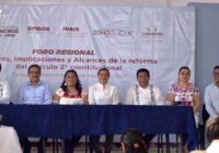Realizan Foro sobre los derechos de los pueblos indígenas y afromexicanos
