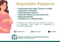 Promueve IMSS Veracruz Sur detección oportuna de depresión postparto