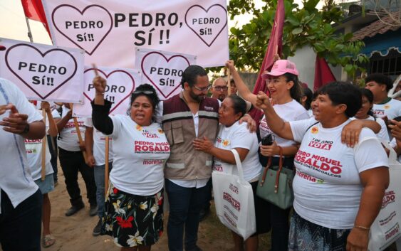 Escuchar, atender y resolver la problemática social, es el plan de trabajo: Pedro Miguel Rosaldo.