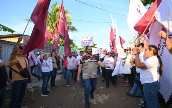 Morena genera propuestas para mejorar las condiciones de la ciudad: Pedro Miguel Rosaldo
