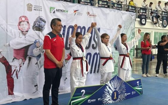 Brillan en oro, Ruanda Chantres y Jimena Viciconty en Torneo G3 de Taekwondo en el Estado de México
