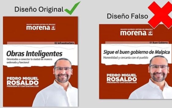 Guerra Sucia contra Pedro Miguel: anónimos le hacen diseño falso.