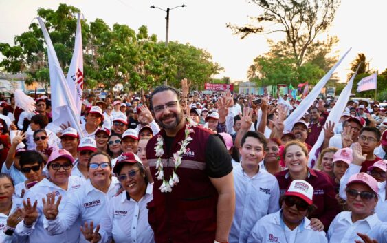 Vamos a ganar y Morena no solo será el bastión en Veracruz si no a nivel Nacional: Pedro Miguel Rosaldo