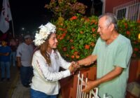 Cálido respaldo a Maricruz Alemán en Tenejapan, le refrendan su apoyo a la morenista
