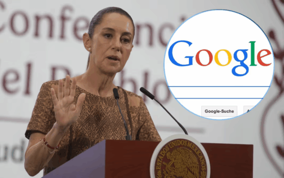 Sheinbaum interpone demanda contra Google; empresa cambió el nombre del Golfo de México por Golfo de América en sus mapas