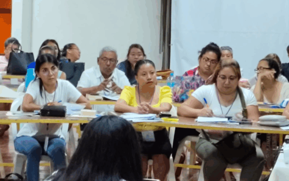 Secretarias Parroquiales Fortalecen sus habilidades en catemaco