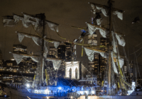 Buque Escuela “Cuauhtémoc” de Semar choca contra Puente de Brooklyn de Nueva York; reportan 22 heridos